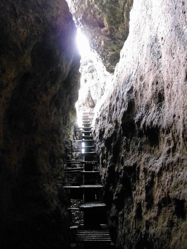 Sächsische Schweiz, Aufstieg zum hinteren Raubschloss