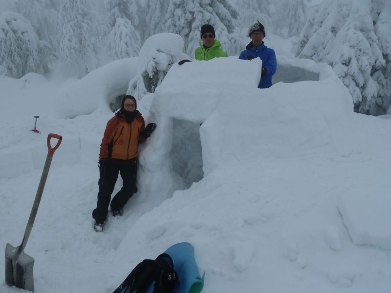 Skilanglauf Norwegen - Iglubau