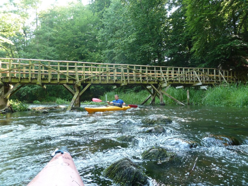 Warnow-Brücke im Durchbruchstal